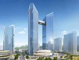 济南国惠科创中心双子塔新风方案：幕墙通风器的重要角色